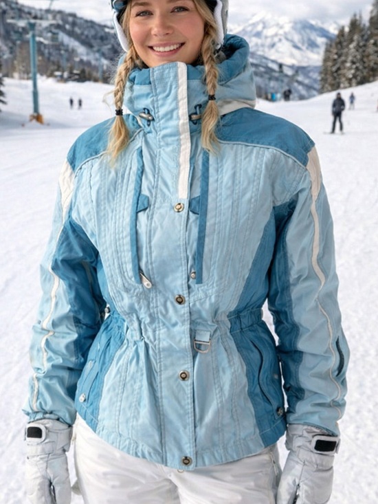 Couloir Jackets & Blazers - Pinnacle Couloir Blue Insulated Ski Jacket